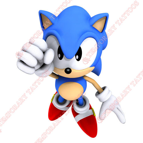 Sonic the Hedgehog Customize Temporary Tattoos Stickers NO.5310